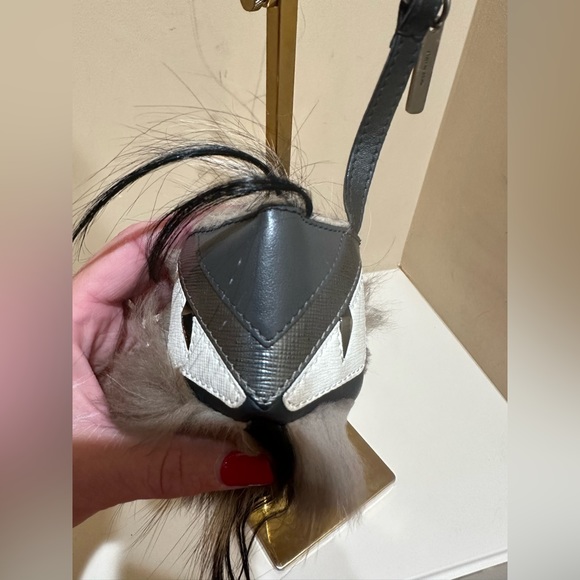 Fendi Monster Bag Charm Keychain - Picture 8 of 10